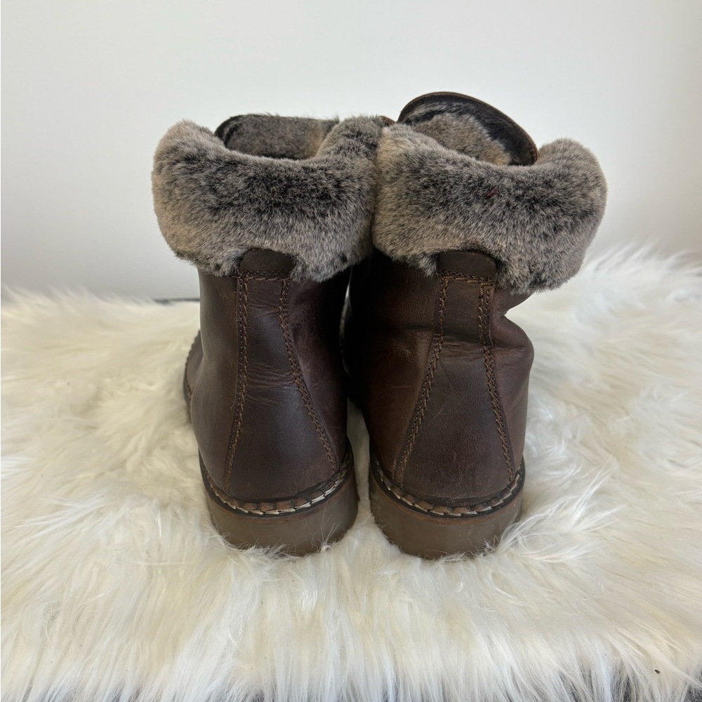 (107)Pajar Dark Brown Faux Fur-Lined Footwear.SZ:EU42 - Picture 8 of 14